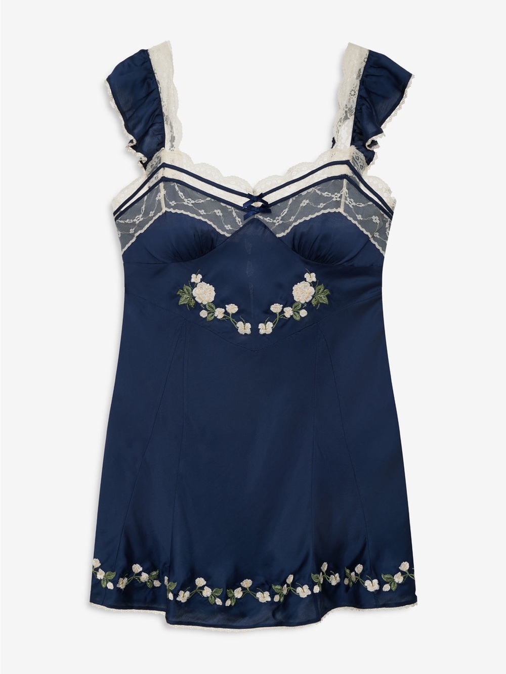 For Love And Lemons Fern Slip Dress Size Small NWT - Picture 3 of 4